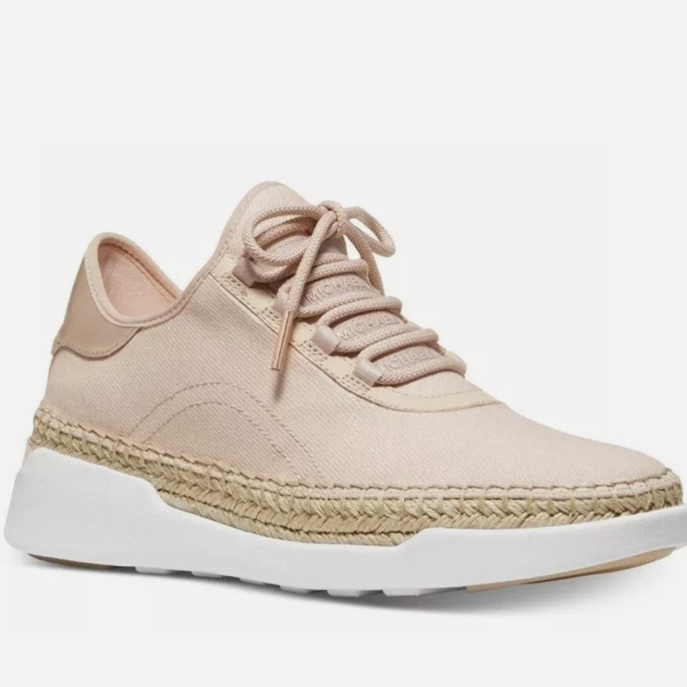 Michael Kors Finch  Pink Casual Sneakers Sz 6